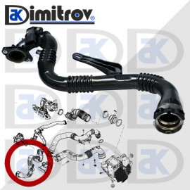 Маркуч турбо Dacia Dokker Logan Lodgy Sandero Renault Clio Captur Megane Scenic Twingo Nissan Juke